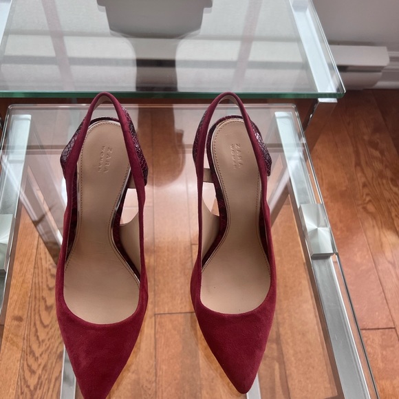 Zara woman heels, #36-37, Used very little, excellent condition - Picture 3 of 3